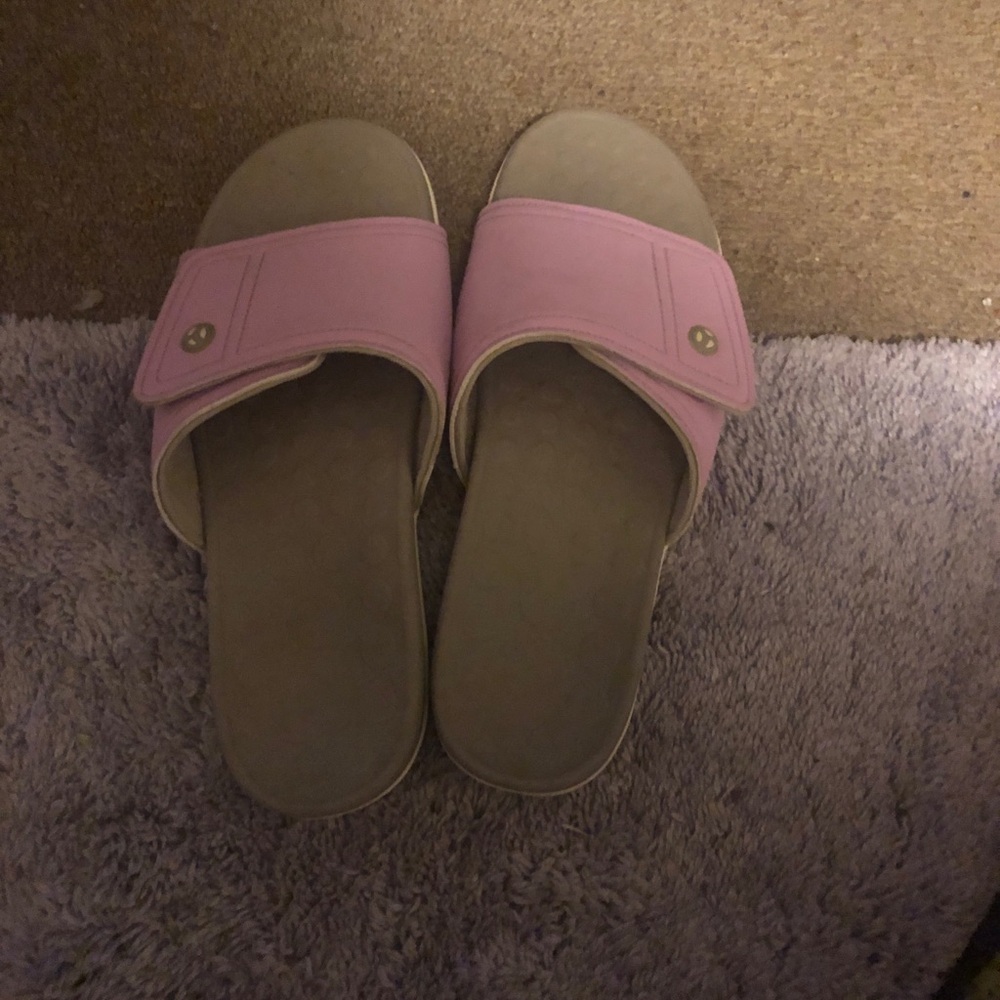 Vionic Light Purple Slide Slippers